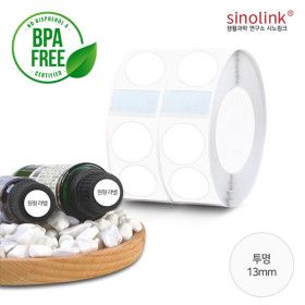 상품 이미지: 라벨프린터 D11 전용 라벨지 C-2) 원형 투명 13mm