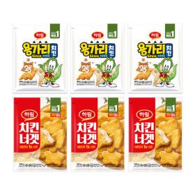 상품 이미지: 하림 용가리치킨 300g + 치킨너겟 300g  각 3봉