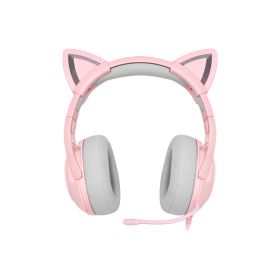 상품 이미지: 앱코 B772 7.1 RGB 고양이 디자인 게이밍 헤드셋