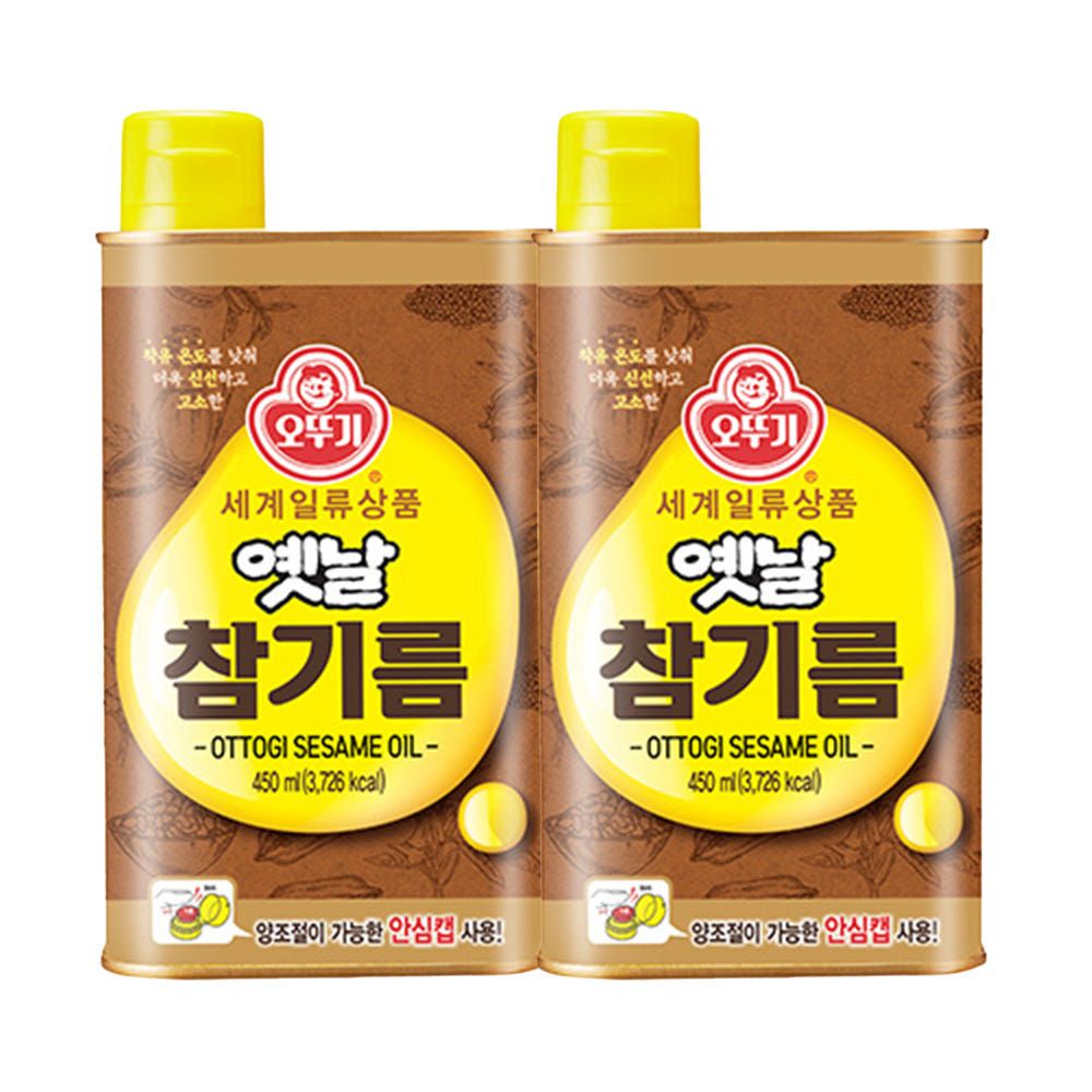 상품 이미지: 오뚜기 옛날 참기름 캔 450ml 1개+1개 외 10종