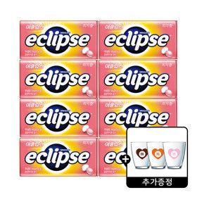 상품 이미지: 이클립스 피치 34g Tin x8개 + 엠앤엠즈 유리컵 랜덤 증정