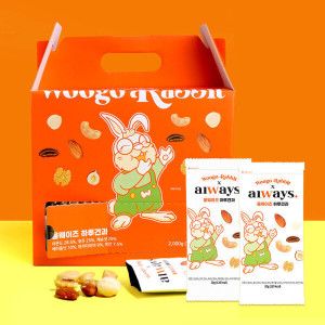 상품 이미지: (신선집중) 올웨이즈 하루견과 100봉 견과 선물세트 프리미엄 구성 (ONLY 견과)
