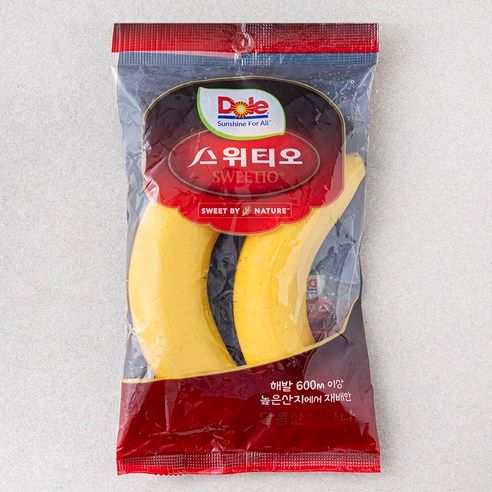 상품 이미지: 돌 스위티오 바나나 2입봉, 240g, 1팩