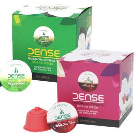 상품 이미지: 덴스 돌체구스토 호환 티 캡슐커피 페파민트 15캡슐+히비스커스 15캡슐 (30캡슐)