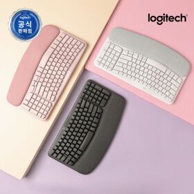 상품 이미지: (현대Hmall)로지텍코리아 WAVE KEYS 인체공학 무선 블루투스 키보드