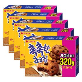 상품 이미지: 오리온 촉촉한 초코칩 16개입 x 5박스
