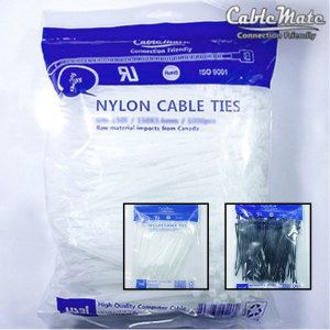 상품 이미지: 무료배송 100개 케이블타이 전선정리 선정리 배선정리 100mm 150mm 200mm 300mm 블랙 화이트 케이블타이