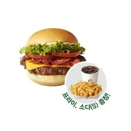상품 이미지: 쉐이크쉑 베이컨 쉑버거+프라이(증정)+소다S(증정)