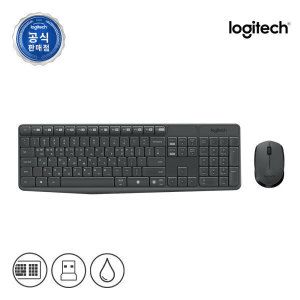 상품 이미지: 로지텍코리아 공식 로지텍 MK235 콤보 무선 키보드 마우스 세트 스마일캐쉬 1% 지급