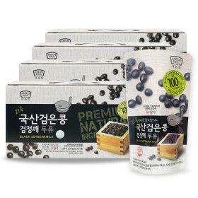 상품 이미지: 아름뜰 검은콩 두유 국산 검은콩 검정깨 두유 80팩 (180ml)