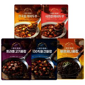 상품 이미지: 차오차이 짜장 마파두부 5종 10개 기획세트 (직화2+비프2+트러플2+한국풍2+시추안2)