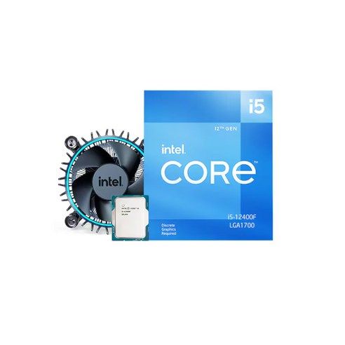 상품 이미지: [인텔 정품] INTEL CPU 코어 12세대 i5-12400F (엘더레이크)