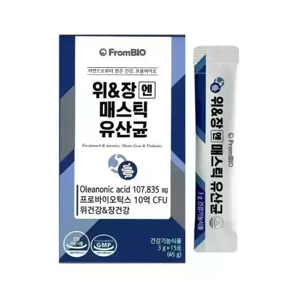상품 이미지: 프롬바이오 위장엔 매스틱 유산균 1개월 15포 1개 / 써클