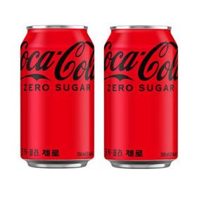 상품 이미지: 코카콜라 제로 CAN 350ml 24개 오픈 세일