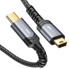상품 이미지: 코드웨이 USB C타입 to 미니 5핀 외장하드 케이블, 1개, 1m