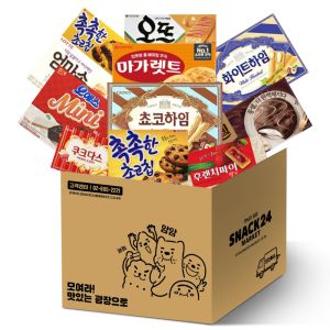 상품 이미지: 스낵24 사무실 과자 10종 탕비실 간식과자세트