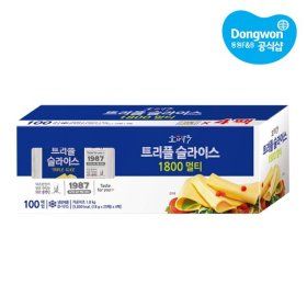 상품 이미지: T동원 소와나무 트리플 슬라이스 치즈 1.8kg (100장)
