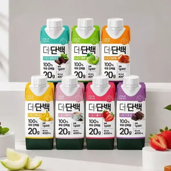 상품 이미지: [18+18] 빙그레 더단백 드링크 7종 18팩 2박스 골라담기