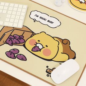 상품 이미지: 카카오프렌즈 춘식이 데스크 장패드 대형매트 마우스 키보드 게이밍 패드 사무용 방수 책상매트