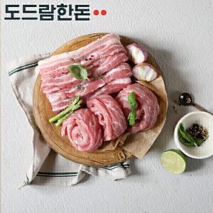 상품 이미지: (천만흥행딜)(신선집중) 지마켓 단독 도드람한돈 냉장 냉장 1등급 칼집 삼겹/등심꽃살 1kg 외 17종 택1