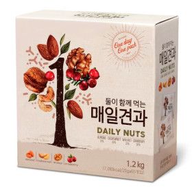 상품 이미지: 대봉식품 둘이 함께 먹는 매일견과 20g 60개입 1개