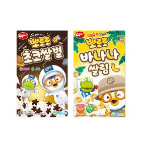 상품 이미지: 뽀로로 시리얼 초코쌀별 450g + 바나나쌀링 450g 세트