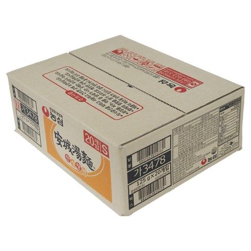 상품 이미지: 농심 안성탕면 125g, 20개