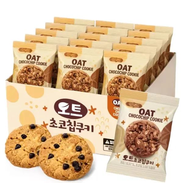 상품 이미지: 오트 귀리초코칩 쿠키 480g(40봉)