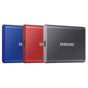 상품 이미지: 삼성전자 SSD 외장하드 포터블 T7 2TB 외장메모리 + 파우치