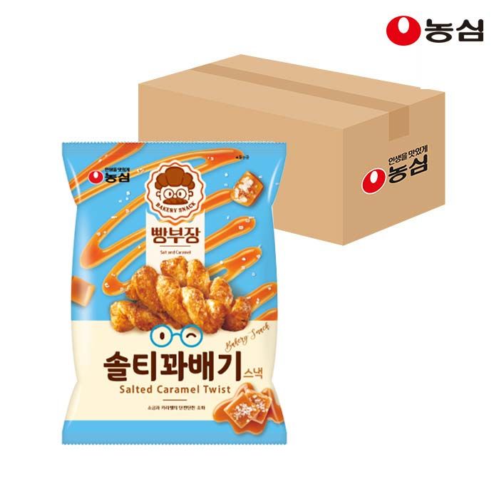 상품 이미지: 농심 빵부장 솔티꽈배기 55g 16입