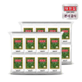 상품 이미지: (신선집중) 대천김 도시락김 5g 32봉 / 16봉+16봉 (총32봉)