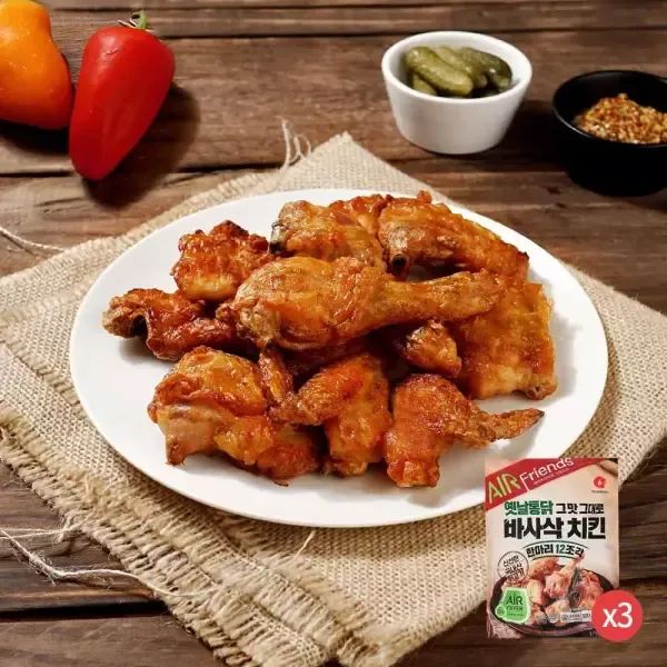 상품 이미지: 마니커에프앤지 바사삭치킨한마리 500g x 3봉