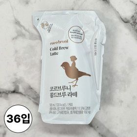 상품 이미지: 비락 코코브루니 콜드브루라떼 200ML 36팩