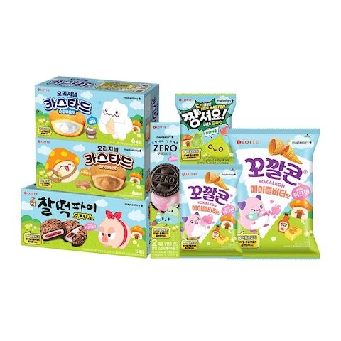 상품 이미지: 롯데 인기 비스킷 8종 2+2 골라담기