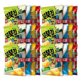 상품 이미지: 오리온 최고스낵 4묶음 170gx6개(꼬북칩+포카칩오리지널+오감자그라탕+썬)