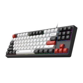 상품 이미지: 앱코 MK87 저소음 텐키리스 멤브레인 키보드 (블랙)