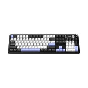 상품 이미지: AULA F108Pro 유무선 아우라 독거미 LCD 기계식키보드 국내정품 오로라 블랙 세이야축