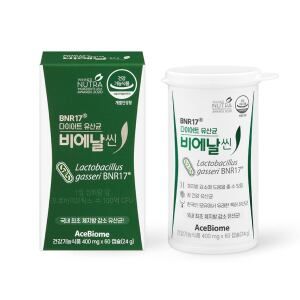 상품 이미지: 비에날씬 BNR17 다이어트 유산균 60캡슐 1개