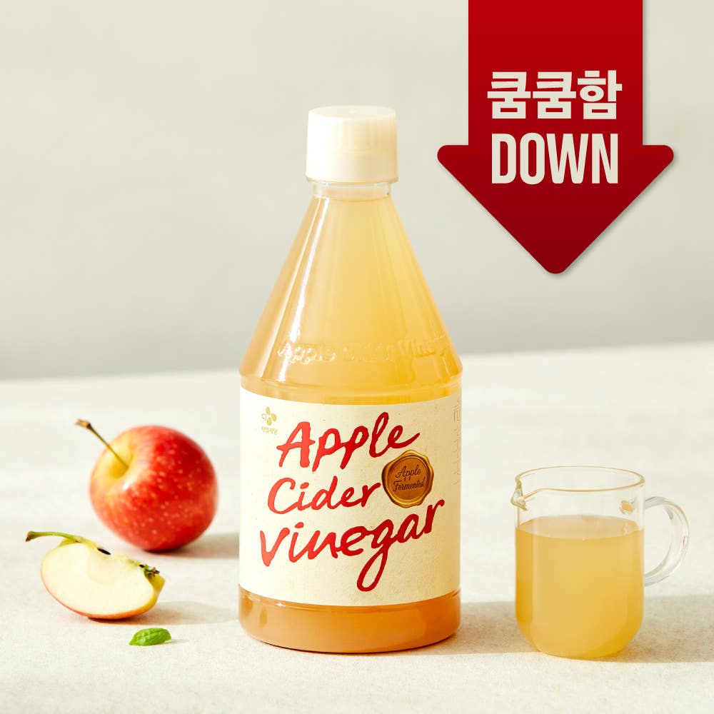 상품 이미지: CJ 애사비 사과식초 애플사이다비니거 먹는법 750ml,