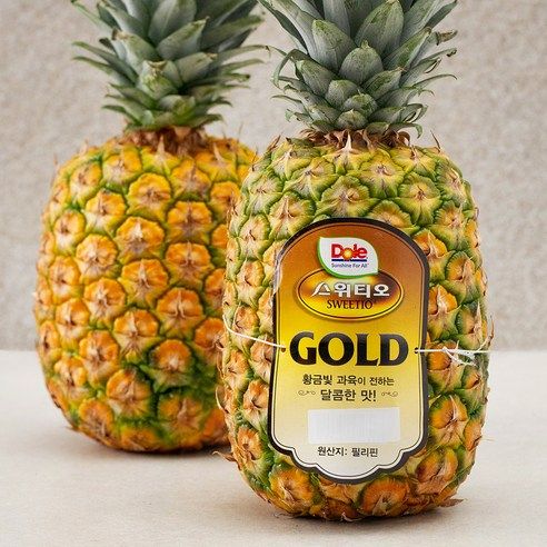 상품 이미지: 스위티오 Dole 골드 파인애플 2개입, 3kg, 1개