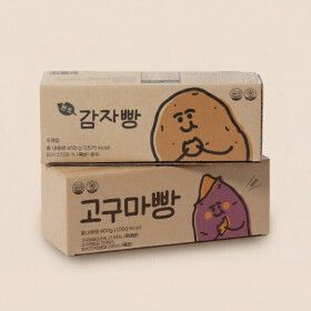 상품 이미지: 감자밭 감자빵+고구마빵 반반세트 (5+4)
