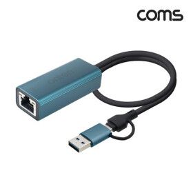 상품 이미지: USB C / A 타입 to RJ45 이더넷 컨버터 케이블 유선랜카드 노트북 랜케이블