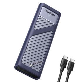 상품 이미지: 유그린 USB3.2 Gen2 20Gbps M.2 NVMe SATA SSD 인클로저 외장케이스 CM559