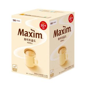 상품 이미지: 맥심 화이트골드 170T+20T 총190T ok캐쉬백종료