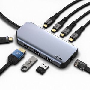 상품 이미지: USB C타입 9in1 4K 60hz Gen2 10Gbps 멀티 허브 MH430