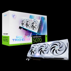 상품 이미지: MSI 지포스 RTX 5070 게이밍 트리오 OC 화이트 D7 12GB 트라이프로져4 CL