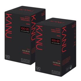 상품 이미지: 카누 맥심 다크미니 100T+20 x2개입 총240T