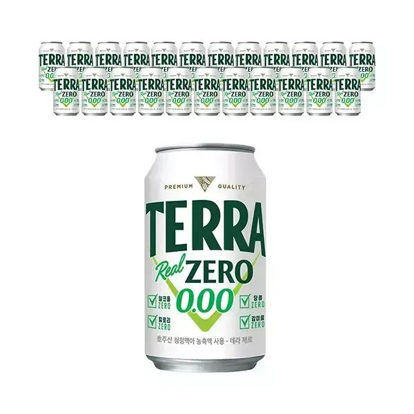 상품 이미지: 테라 제로 350ml, 24개