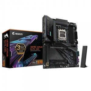 상품 이미지: GIGABYTE X870E AORUS ELITE X3D 제이씨현 (AMD 소켓AM5 DDR5 메인보드)