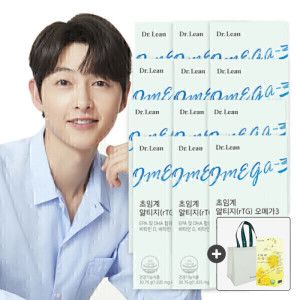 상품 이미지: 닥터린 초임계 알티지(rTG) 오메가3 (송중기 오메가) 12개월(10%적립)+레몬즙+쇼핑백 증정~5/13